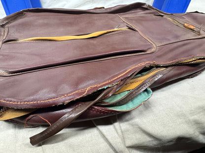 Artistic Products Company (Victoria) Vintage Plasti-Leather (Leather/Vinyl) Gig Bag 1950s - Brown