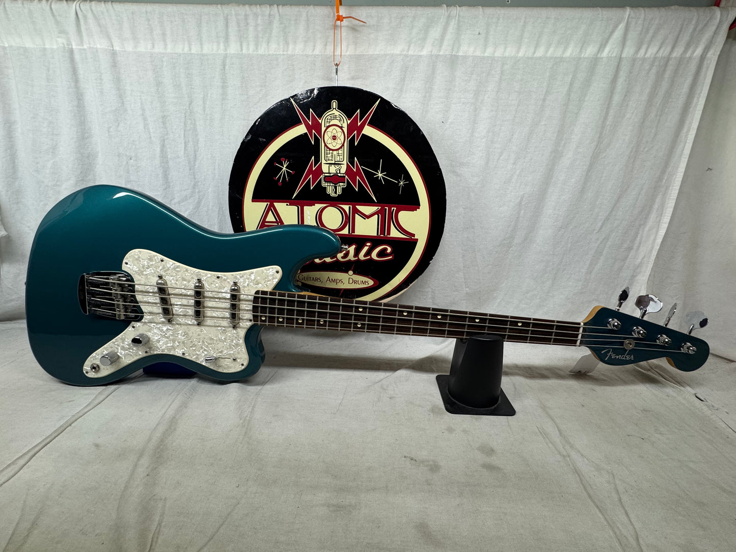 Fender Classic Player Rascal 4-string Bass 2014 - Ocean Turquoise / Rosewood fingerboard