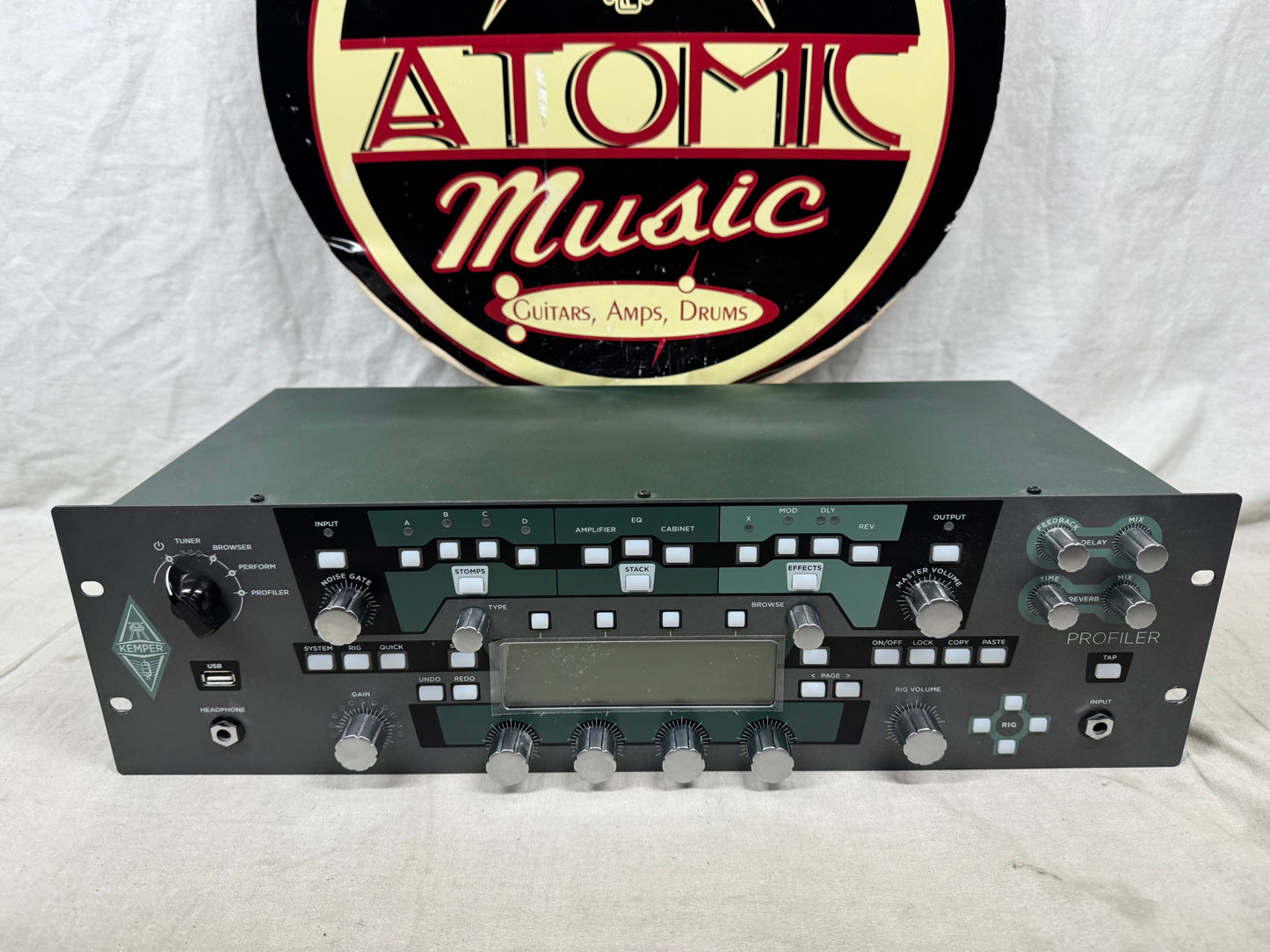 Kemper Amps Profiler Rack Amp Modeler Multi-Effects Module