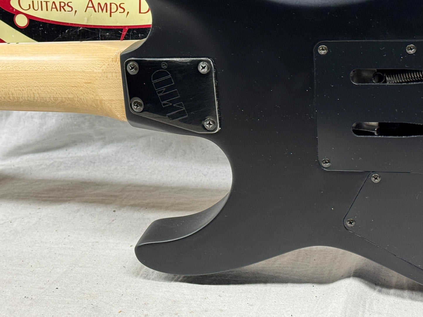 ESP LTD MH-400 mh400 FR Guitar 2020 - Black