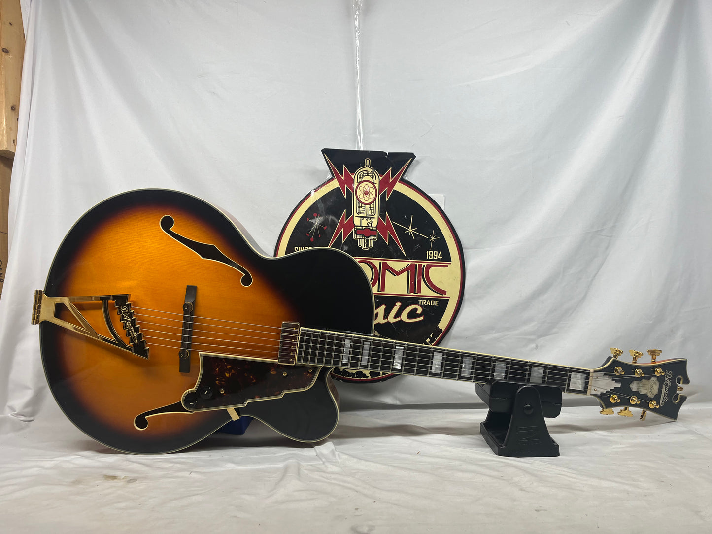 D'Angelico Excel EXL-1 Singlecut Archtop Hollow Body Electric Guitar with Case
