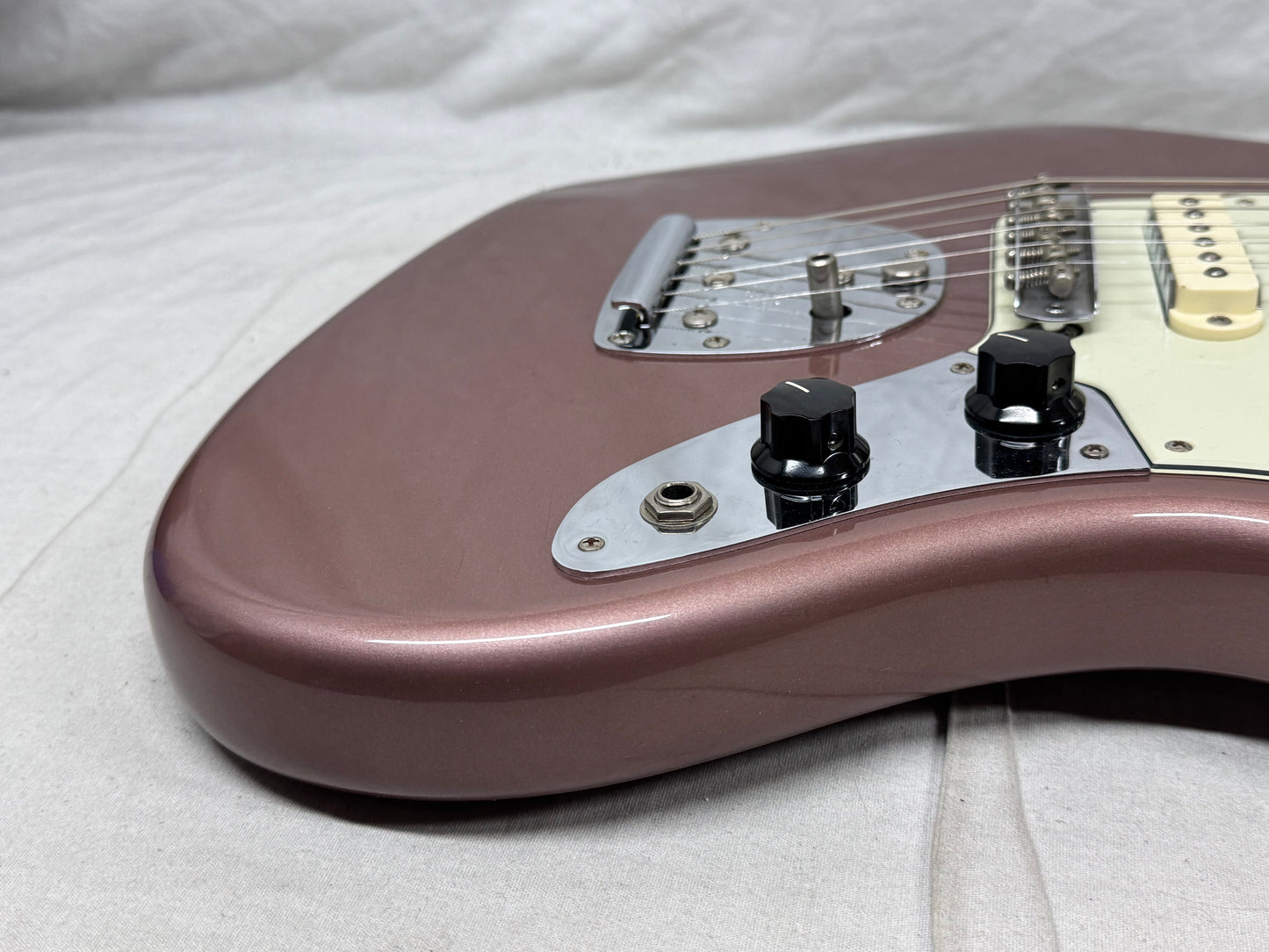 Fender 50th Anniversary Jaguar Guitar with Case 2012 - Burgundy Mist Metallic / Rosewood fingerboard