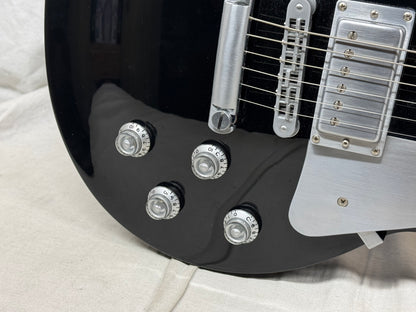 Gibson LPSTHECH1 Limited Edition Les Paul Studio Platinum Guitar with Case 2003 - Ebony / Black