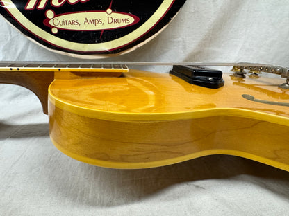Gibson ES-225T es225t Thinline Hollowbody Singlecut Guitar with Epiphone Case 1957 - Natural - Local Pickup Only