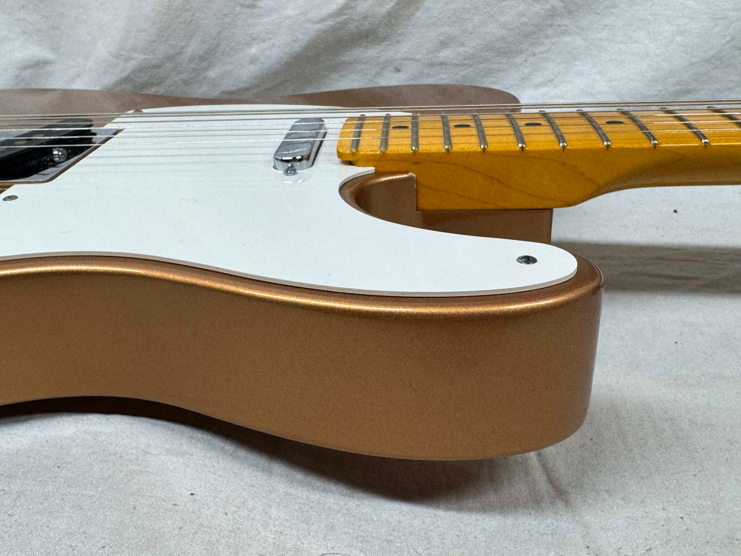Fender USA Custom Shop Special Edition Custom Deluxe Telecaster Guitar with COA + Case 2010 - Copper / Maple neck