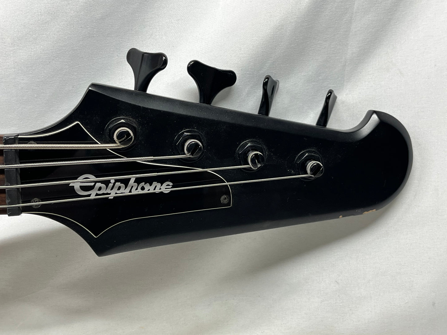 Epiphone Goth Thunderbird IV 4-String Electric Bass - Matte Black