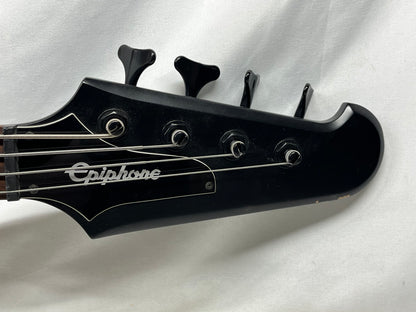 Epiphone Goth Thunderbird IV 4-String Electric Bass - Matte Black