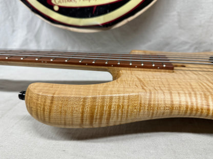 Prat Custom 5-string Bass with Wolfpak Soft Case