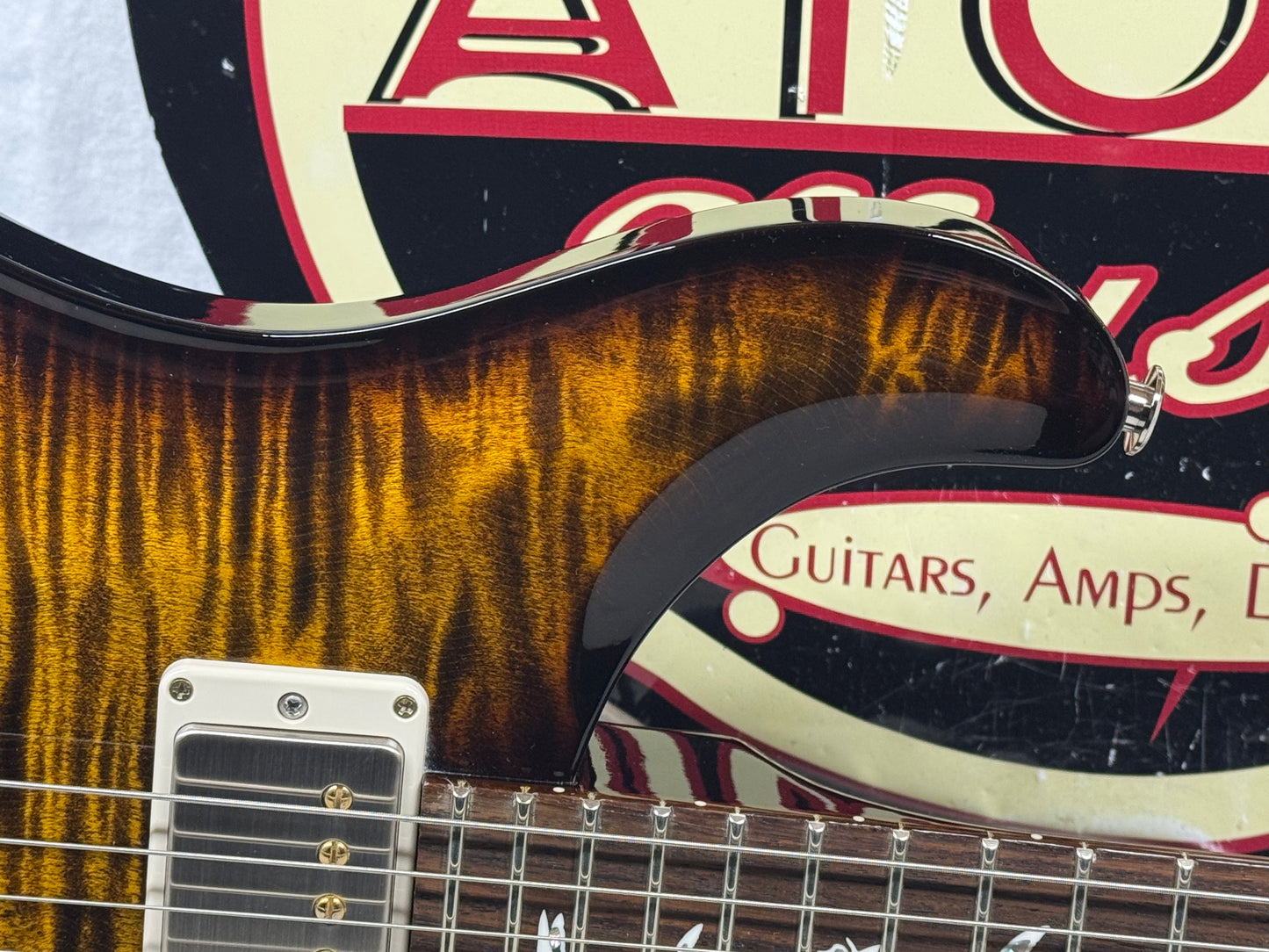 PRS Paul Reed Smith DGT David Grissom Tremolo Birds 10-Top Guitar with Case 2024