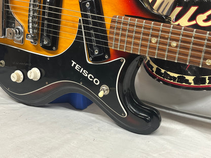 Teisco V-2 Doublecut Electric Guitar MIJ - Made in Japan - No Tremolo Arm