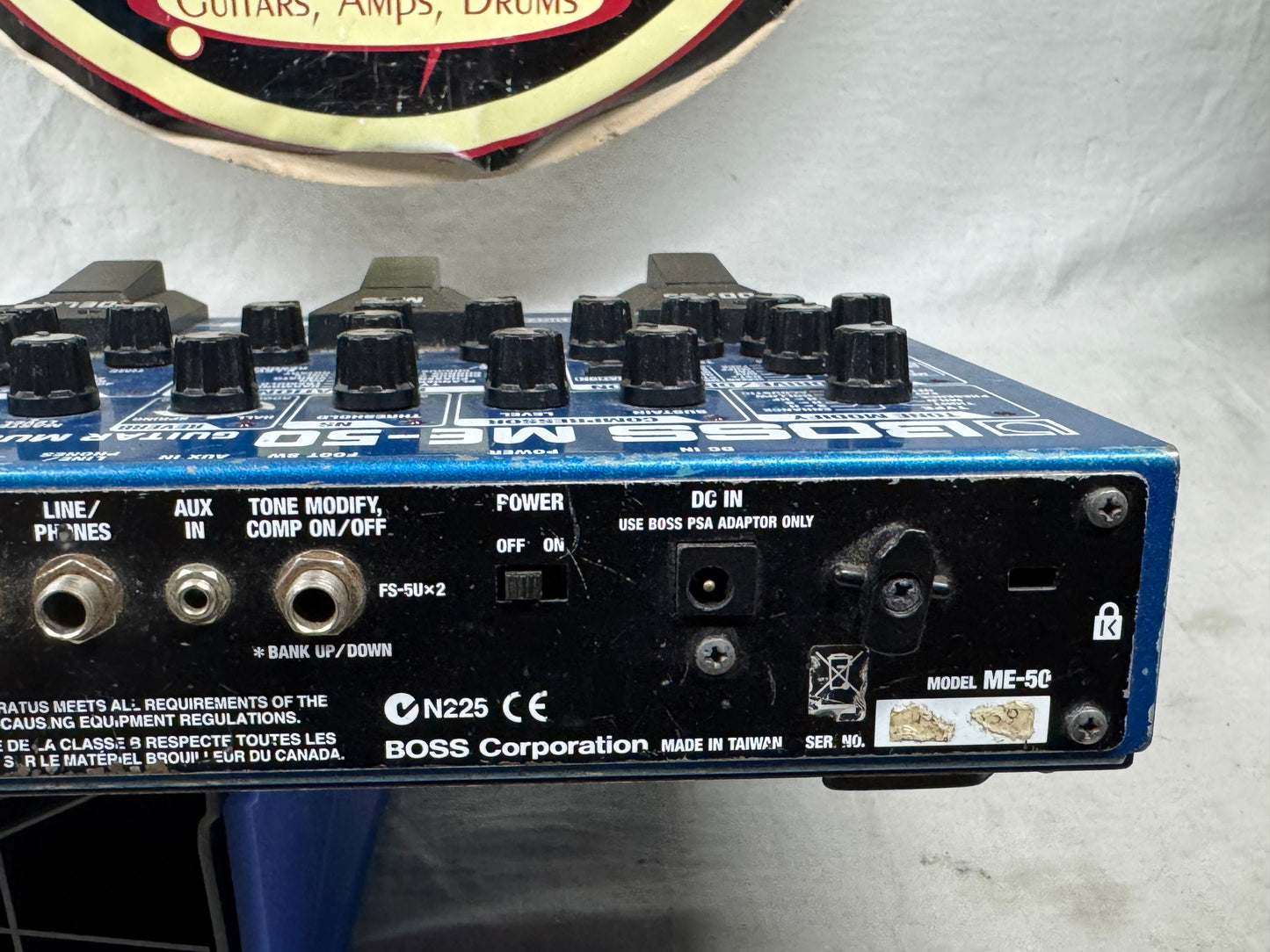 Boss ME-50 me50 Guitar Multi-Effects Preamp Pedal