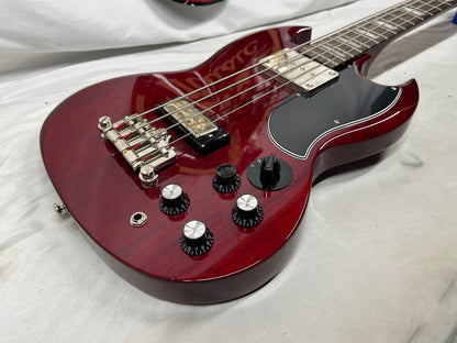 Epiphone EB-3 SG 4-String Doublecut Electric Bass - Cherry Red