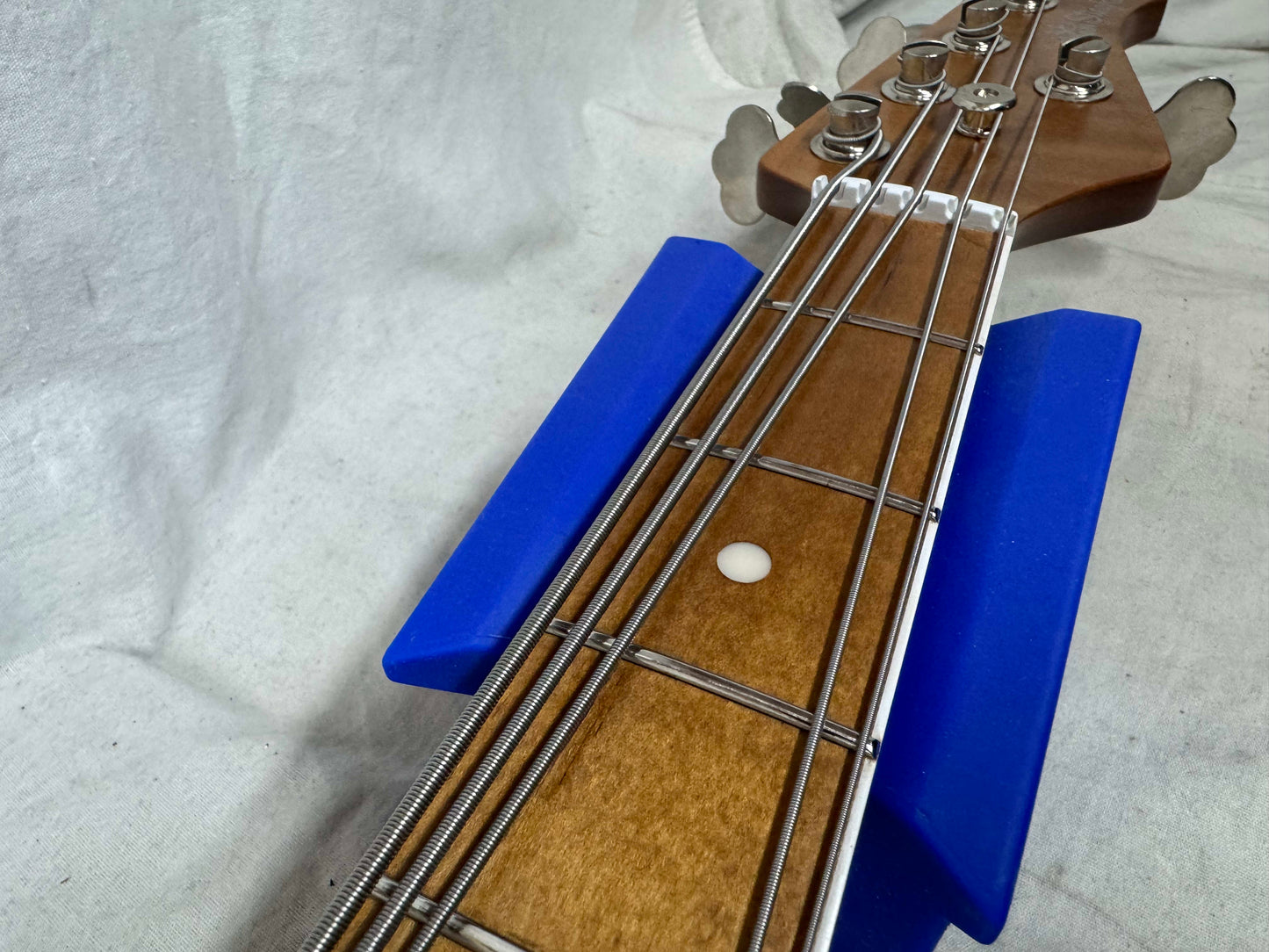 Ernie Ball Music Man 30th Anniversary Stingray sting ray 5 H Bass with Case 2018 - Translucent Buttercream / Roasted maple neck / maple fingerboard