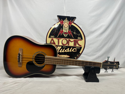 Mitchell EZBSB Super Short-Scale Acoustic Electric 4-String Bass