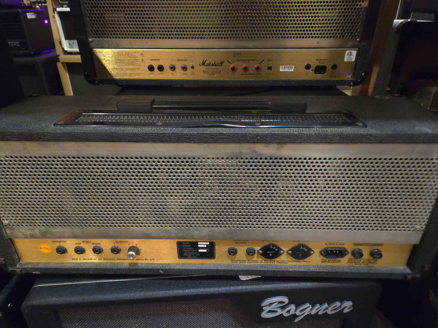 Marshall JCM 800 Lead Series Model 2210 100-Watt Master Volume Head with Reverb 1980s - Local Pickup Only