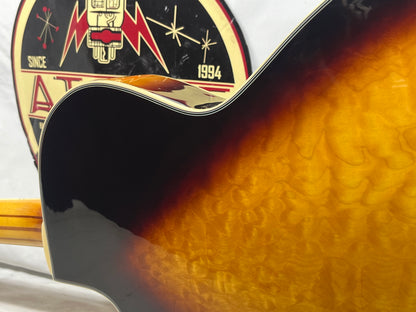 Washburn AB40VSK Singlecut Acoustic Electric Bass