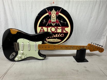 Nash S-63 s63 Relic'd S-style Guitar with Lindy Fralin pickups +  Fender Case