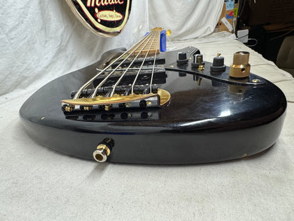 Lakland Skyline Series 5-string Bass - Upgraded Electronics - 2014 - Black / Maple neck