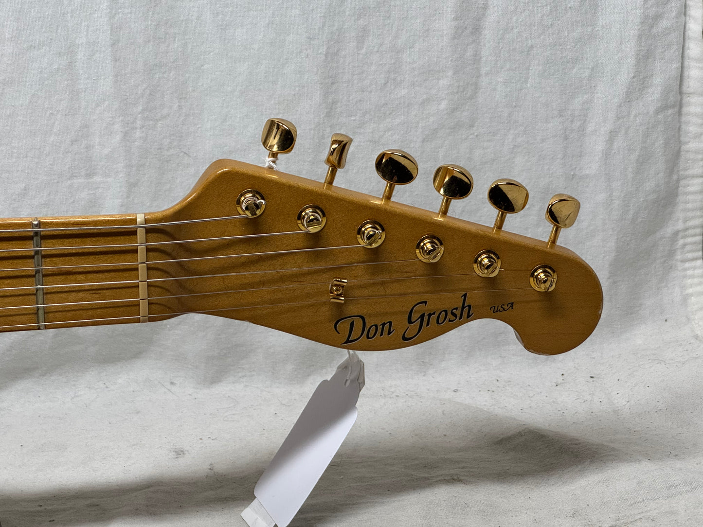 Grosh Guitars USA NOS Vintage T Singlecut Guitar with COA + Case 2016 - Two Tone Burst