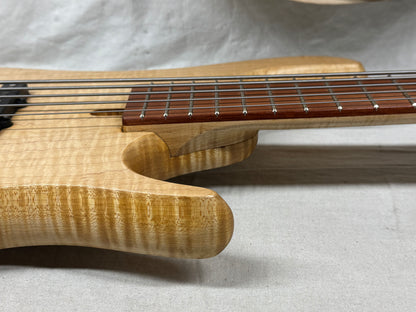 Prat Custom 5-string Bass with Wolfpak Soft Case