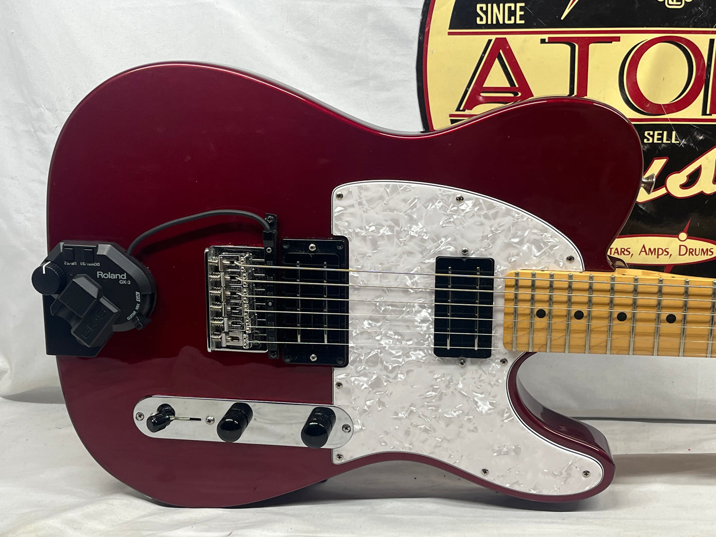 Fender Blacktop Telecaster tele Electric Guitar - Candy Apple Red - *Roland GK-3 Added*