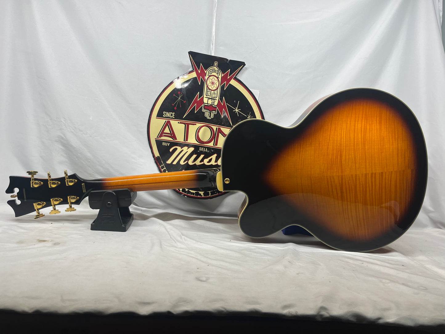 D'Angelico Excel EXL-1 Singlecut Archtop Hollow Body Electric Guitar with Case