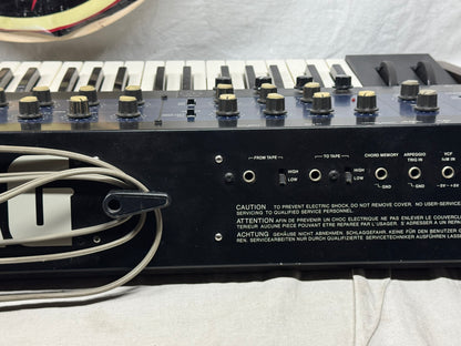 Korg PS-6 ps6 Polysix poly six 6-Voice Analog Synthsizer 61-Key Keyboard with SKB Case 1980s - Local Pickup Only