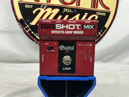 Radial Engineering BigShot big shot MIX Effects Loop Mixer Pedal