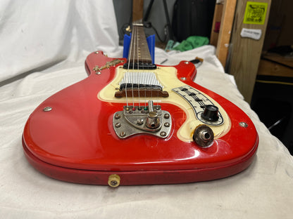 Hagstrom Kent Model I Doublecut Electric Guitar - Red