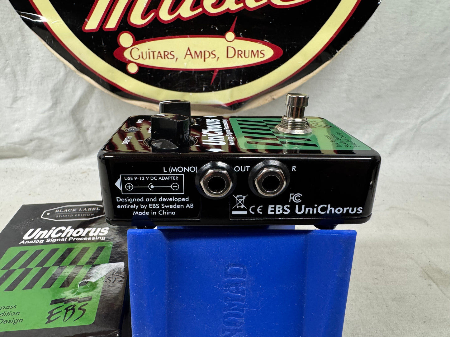 EBS Studio Edition UniChorus Chorus Pedal with Box