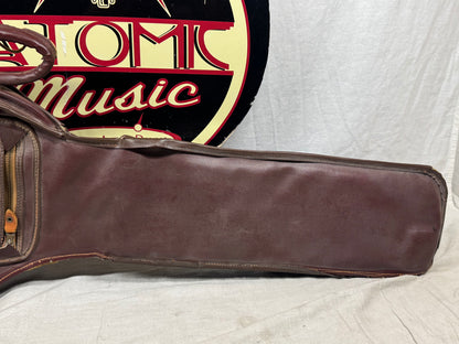 Artistic Products Company (Victoria) Vintage Plasti-Leather (Leather/Vinyl) Gig Bag 1950s - Brown