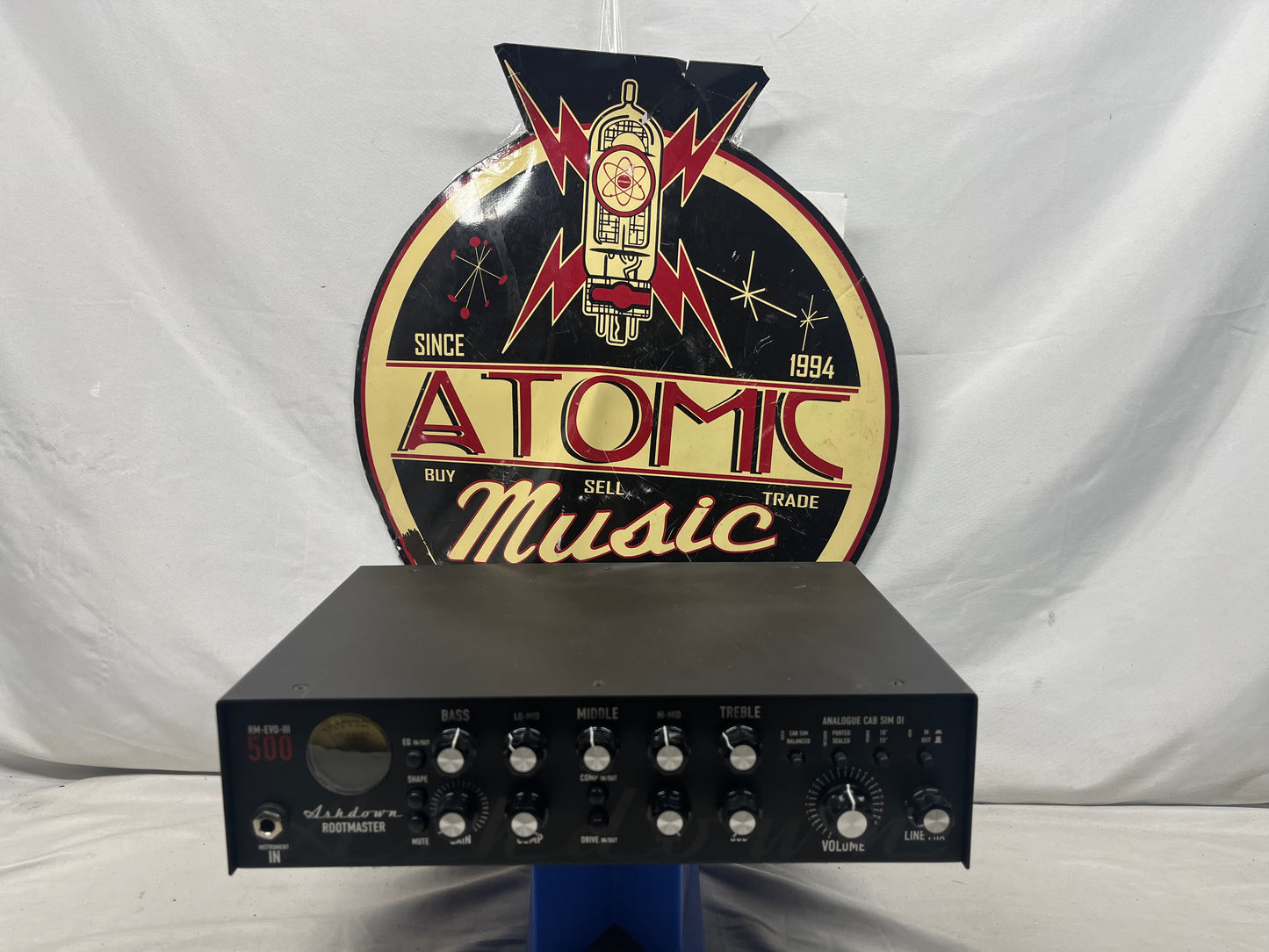 Ashdown Rootmaster RM-500-EVO III 500-watt Bass Amplifier Head