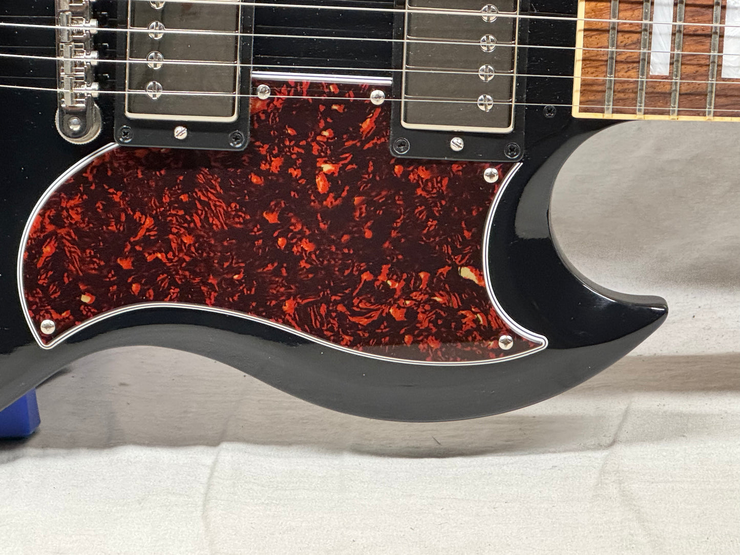 Gibson SESCE19EBNH3 CME Exclusive SG Standard Guitar with Case 2020 - Ebony / Black