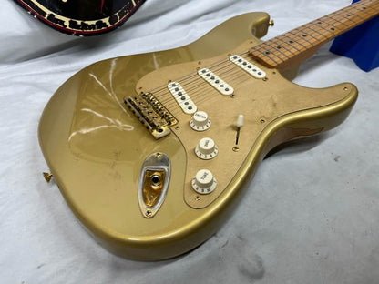 Fender 50th Anniversary Golden Stratocaster Strat Electric Guitar - Image 17