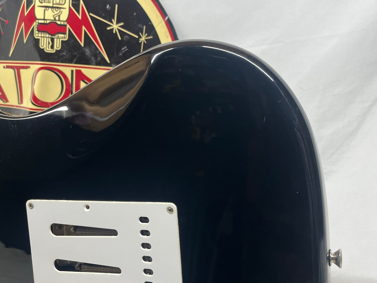 Squier Deluxe Series Stratocaster strat Electric Guitar - Antique Burst