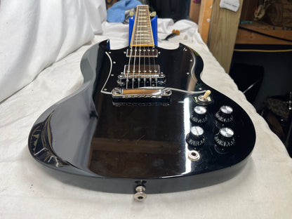 Gibson SG Standard Doublecut HH Electric Guitar 2007 with Hard Case - Black