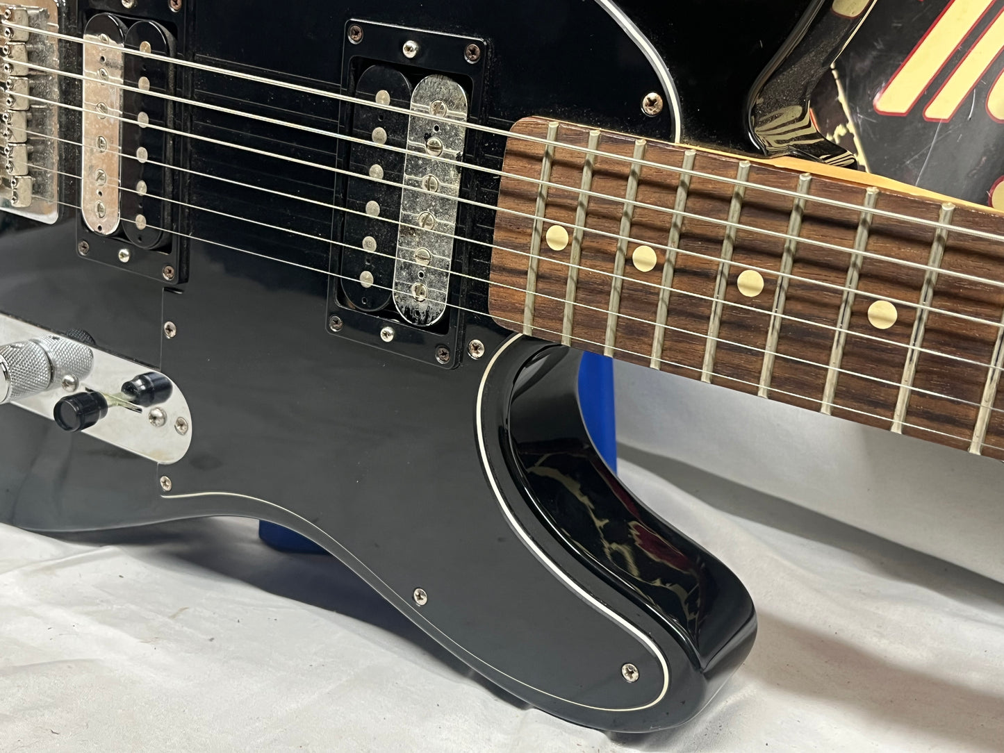 Fender Standard Telecaster tele HH Electric Guitar with Hard Case - Black