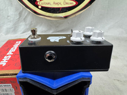 JHS Pedals Haunting Mids EQ equalizer Mid-Boost Pedal with Box