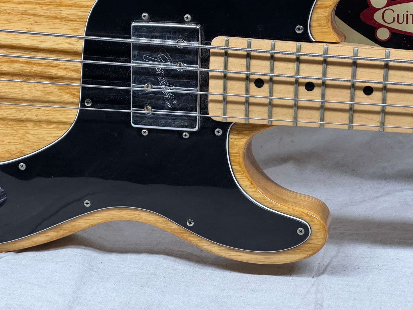 Fender USA Telecaster Bass 4-string Tele Bass with Case 1978 - Natural / Maple neck