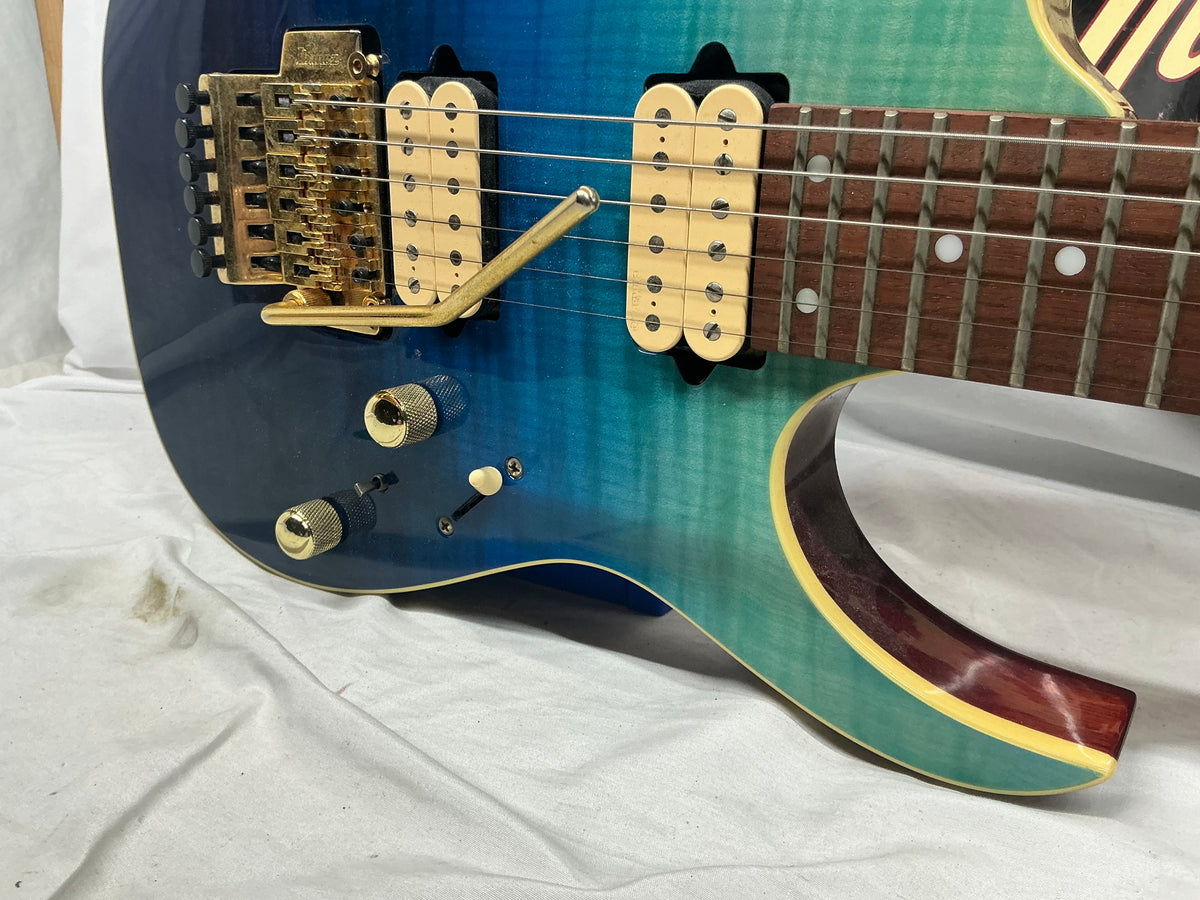 Ibanez RG420HPFM-ALG Standard 2020 - Present - Blue Leaf Gradation