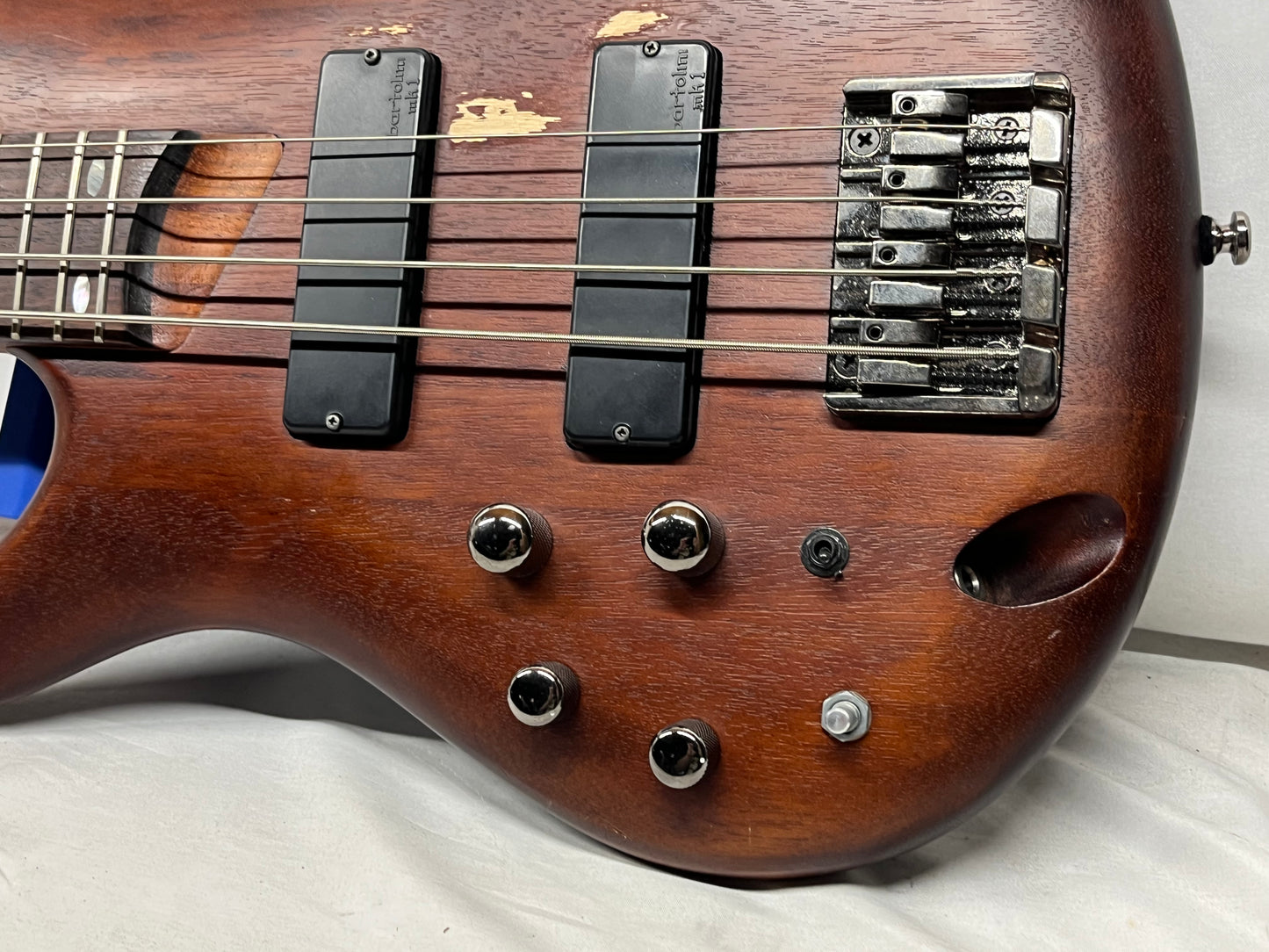 Ibanez Soundgear SR500L Left-Handed Lefty *Strung for Right-Handed Playing* Doublecut 4-String Electric Bass