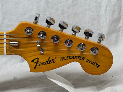 Fender American Vintage II 2 1975 Telecaster Deluxe Guitar with COA + Case 2023 - Mocha / Maple neck