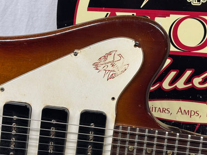 Gibson Firebird III 3 Non-Reverse Guitar with Case 1968 - Sunburst