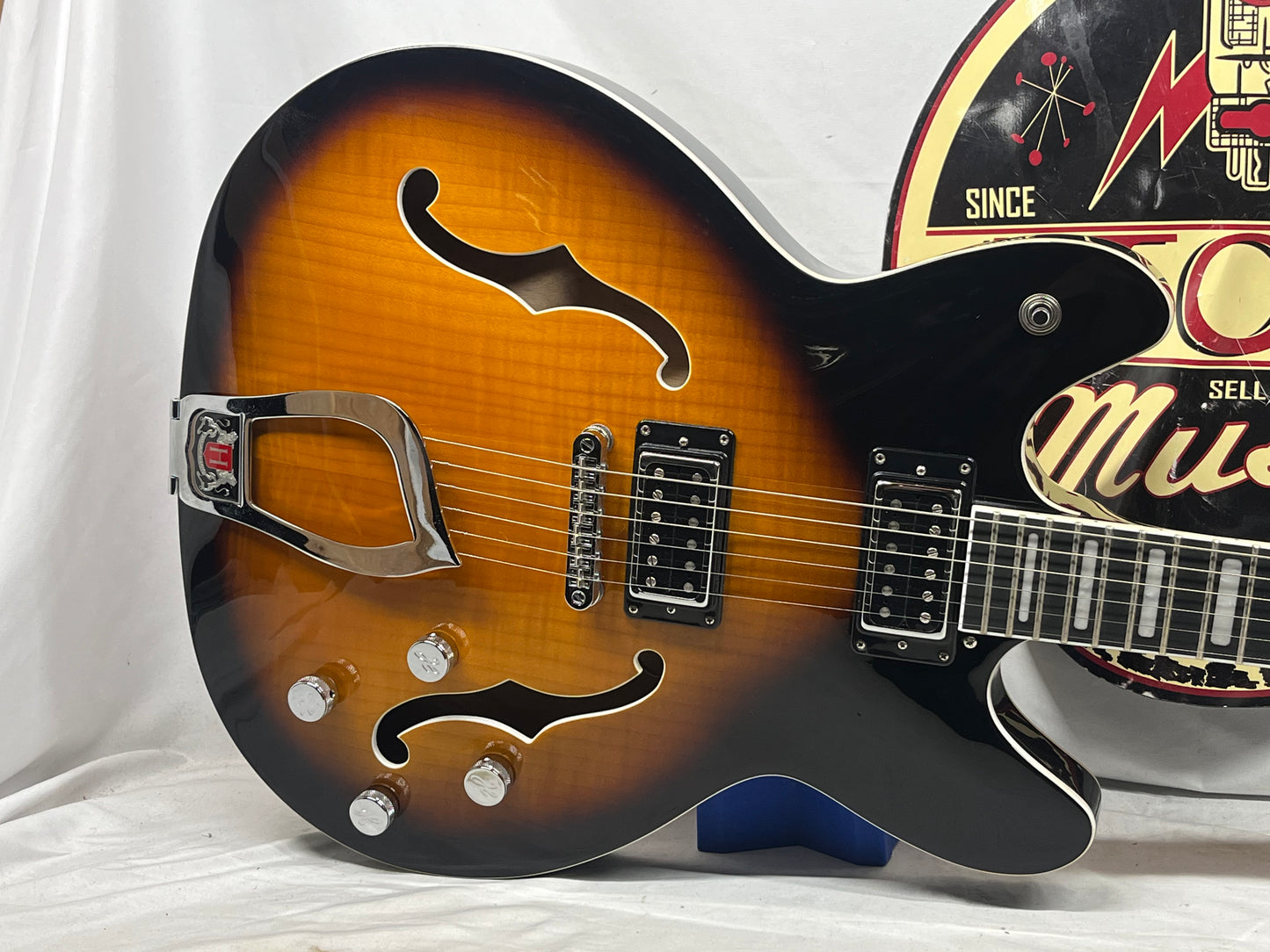 Hagstrom Super Viking Semi-Hollow Body HH Electric Guitar