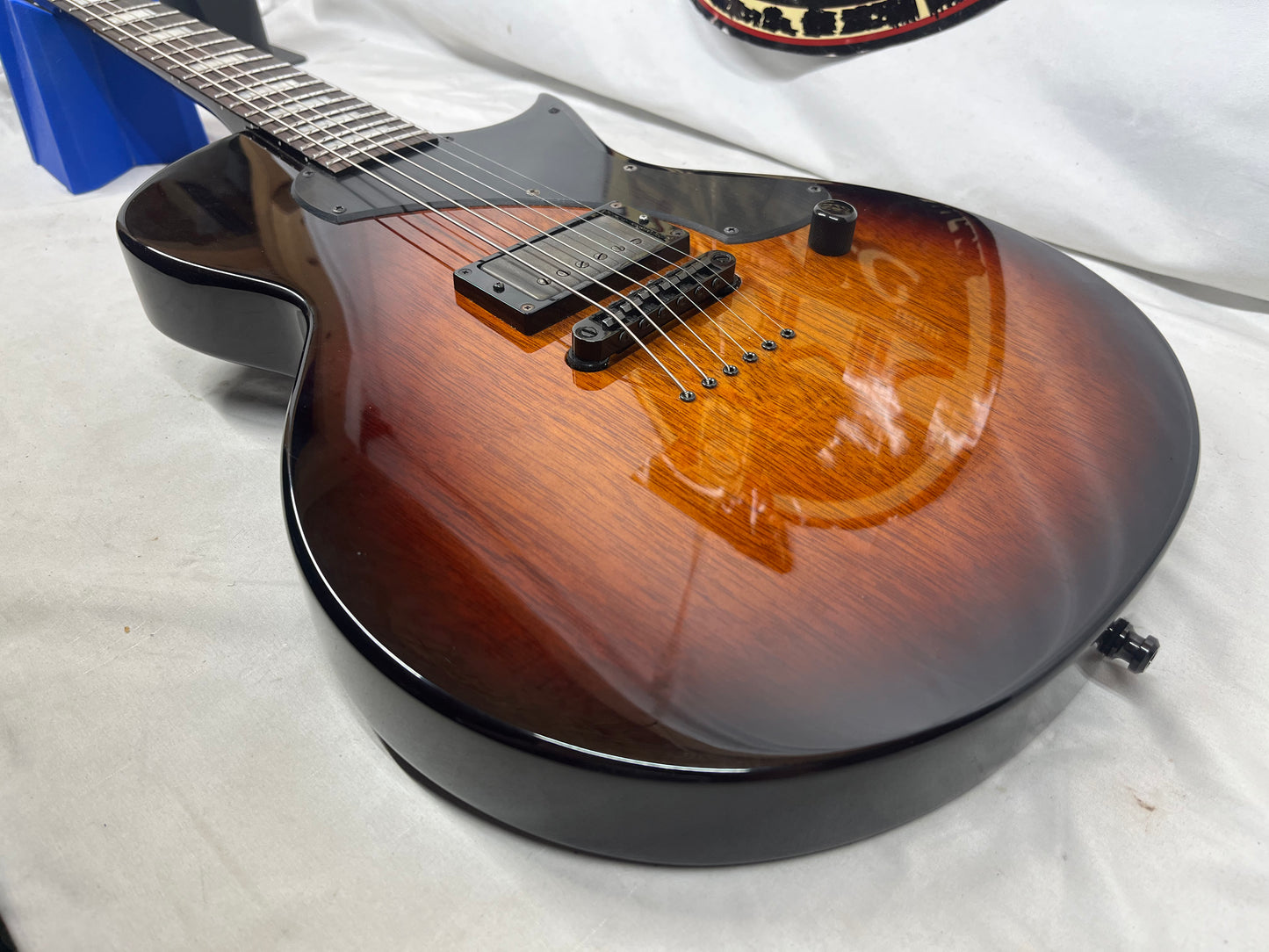 ESP LTD EC-01FT Singlecut Electric Guitar - Vintage Burst