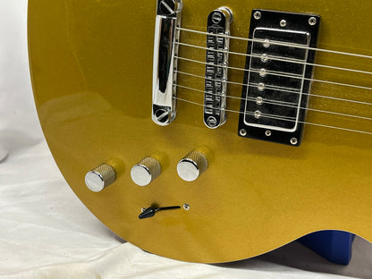 Agile Harm Semi-Hollow Body Electric Guitar - Gold Top