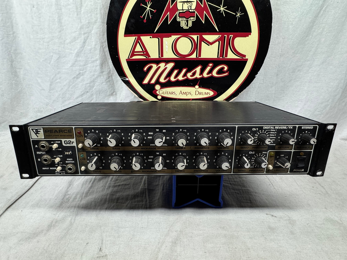 Pearce G2r Solid State Guitar Amplifier Head Rack