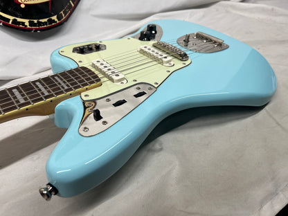 Squier Factory Special Run Classic Vibes '70s Jaguar Electric Guitar - Daphne Blue