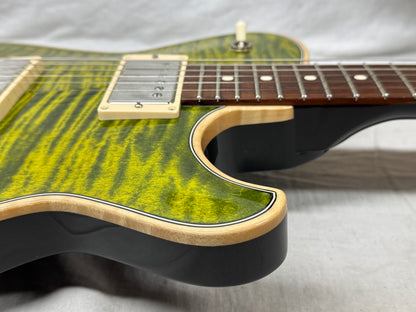 Knaggs Kenai-T2 Guitar with Case 2016 - Lime Green