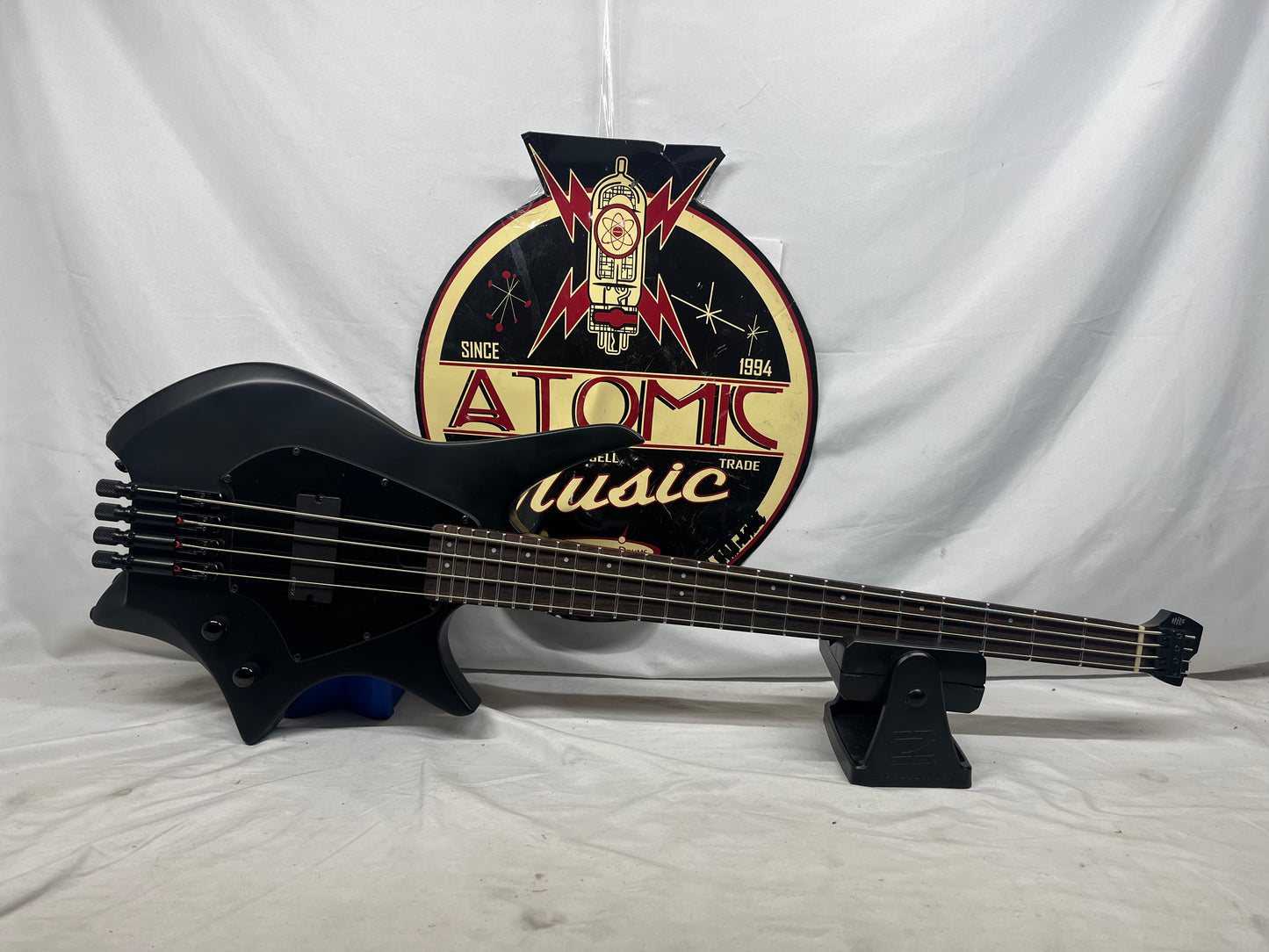 HILS Guitars NEXT HNB3 Short Scale Headless 4-string Bass 2025 - Matte Black